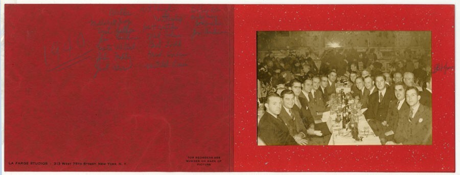 VTG ORIGINAL 1940 ORTHO PHARMACUTICAL CO. HOLIDAY MEETING PARAMOUNT HOTEL PHOTOS