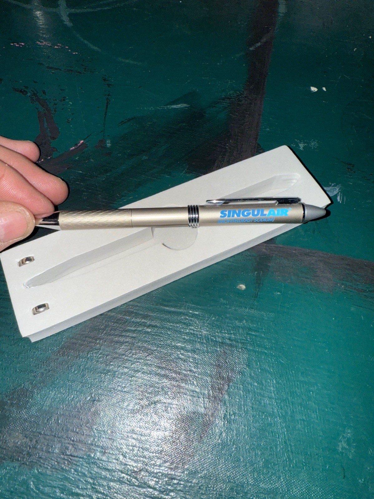 Singulair metal pen drug rep gift