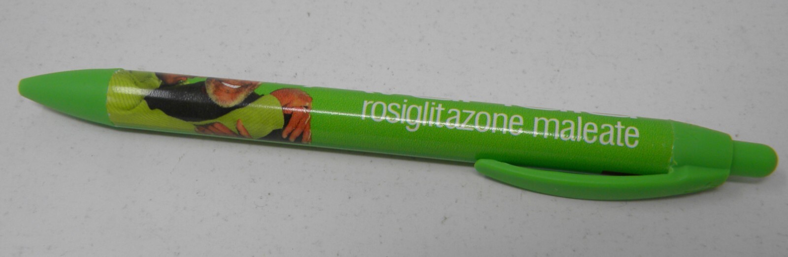 Avandia Sales Representative Pen Green Plastic New