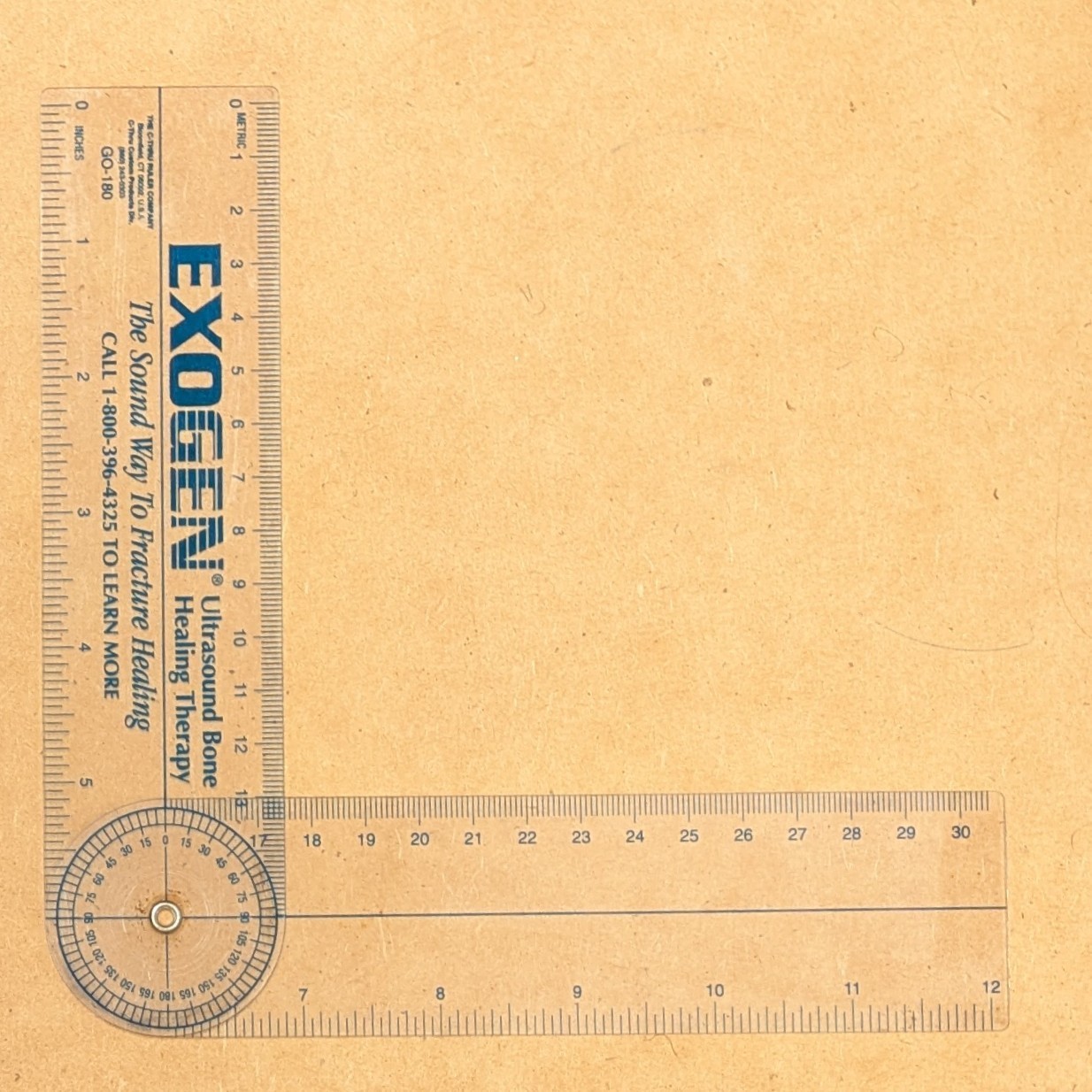Drug Rep Pharmaceutical Promo Exogen Advertising Angle Measurement Ruler