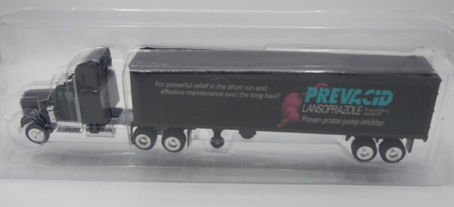 Vintage Prevacid Semi Truck Pharmaceutical Drug Rep 18 Wheeler w/Box NOS