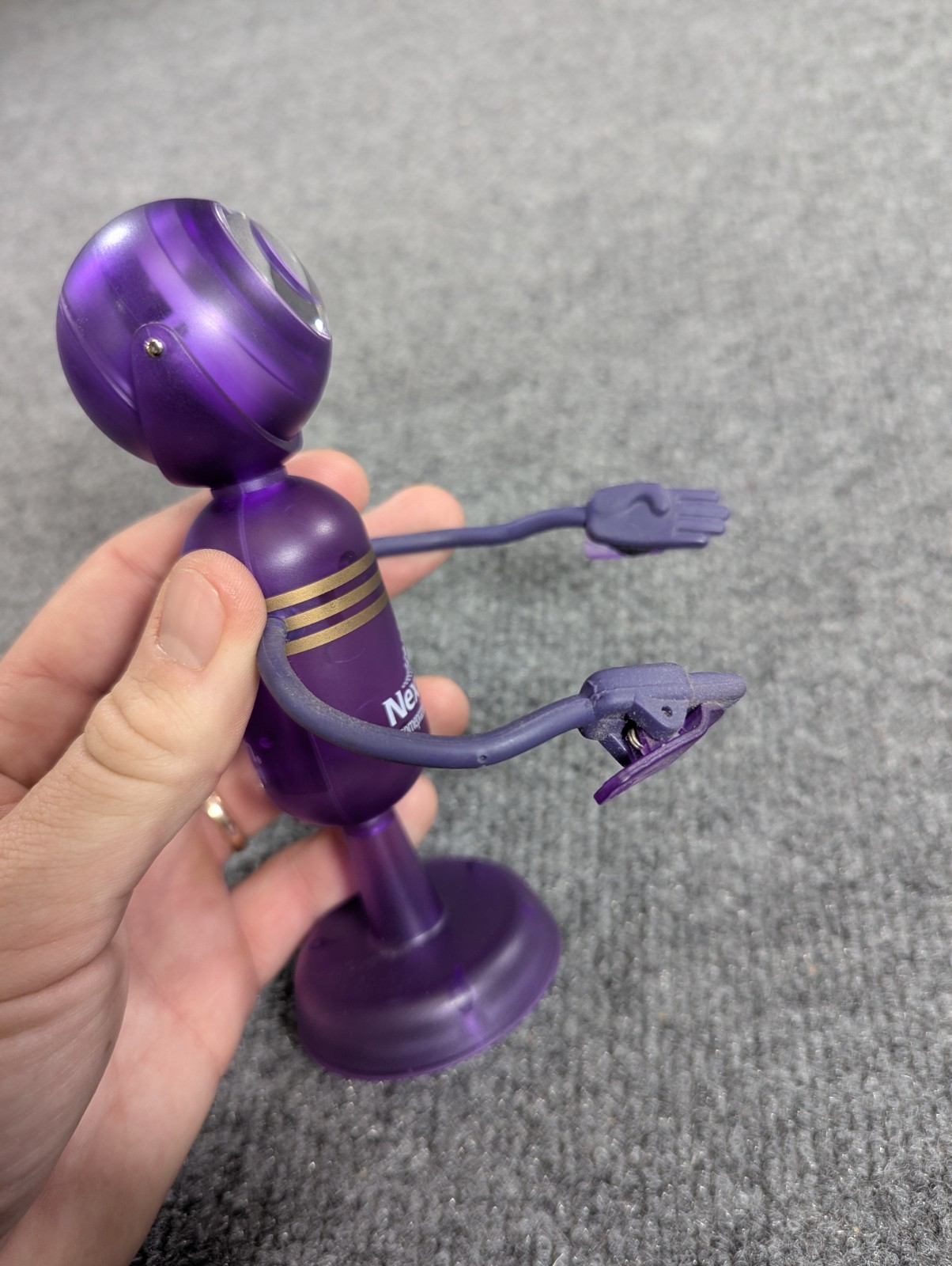 RARE! Nexium Robot Toy Figure Drug Rep Pharmaceutical Advertising Giveaway
