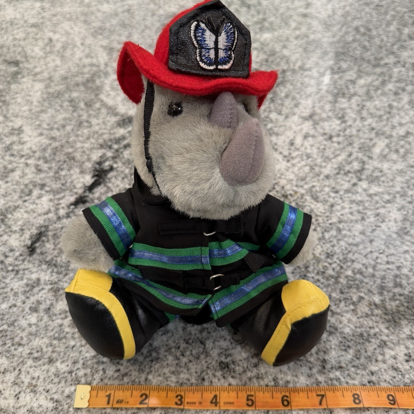 Pharmaceutical Advertisement/Promo LOT-Rhinocort Aqua-Fire Biker Police Plush
