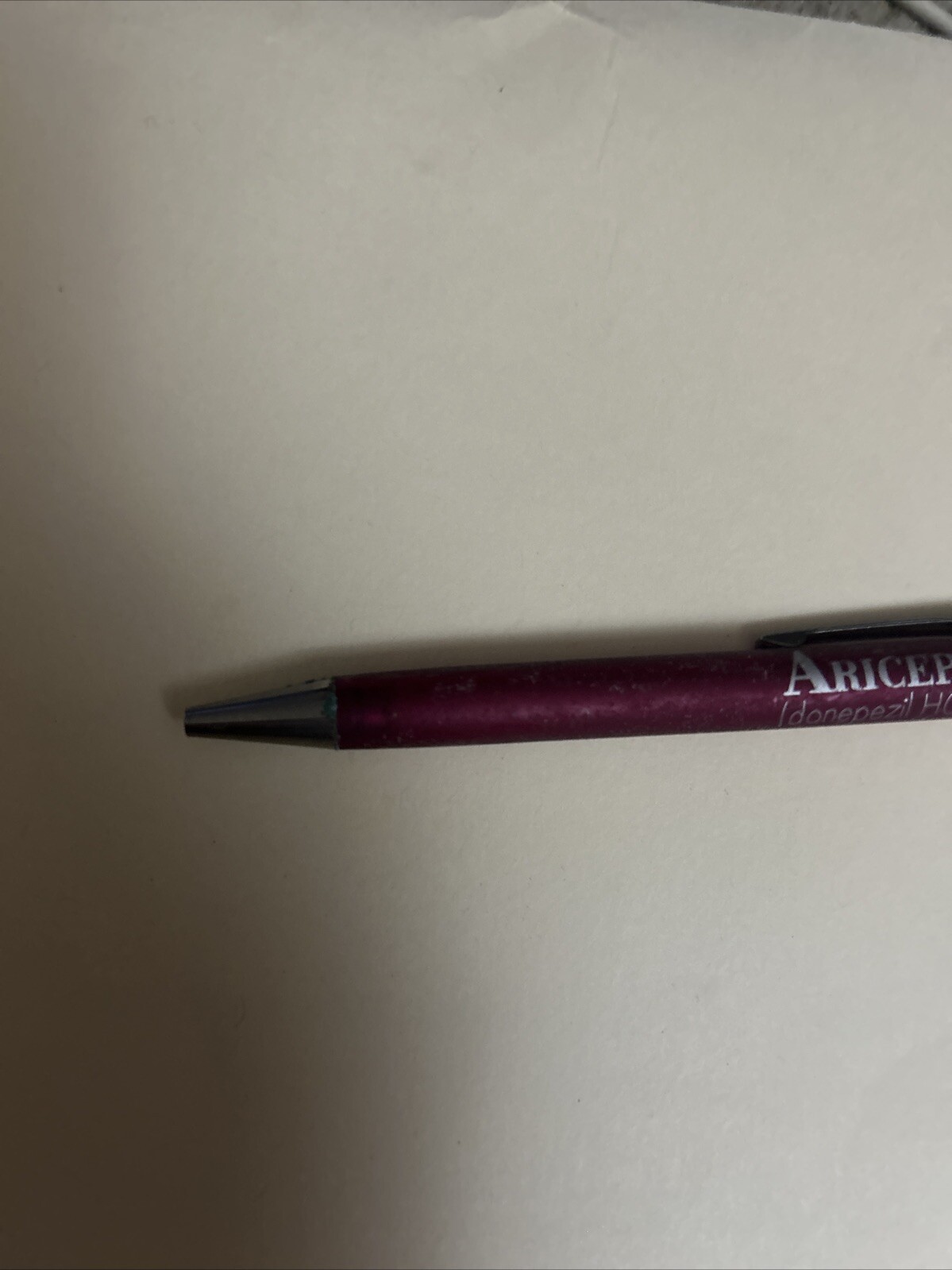 Drug Rep Pen Lot Of 3 Metal Pharmaceutical. Aricept. Viagra. Pfizer