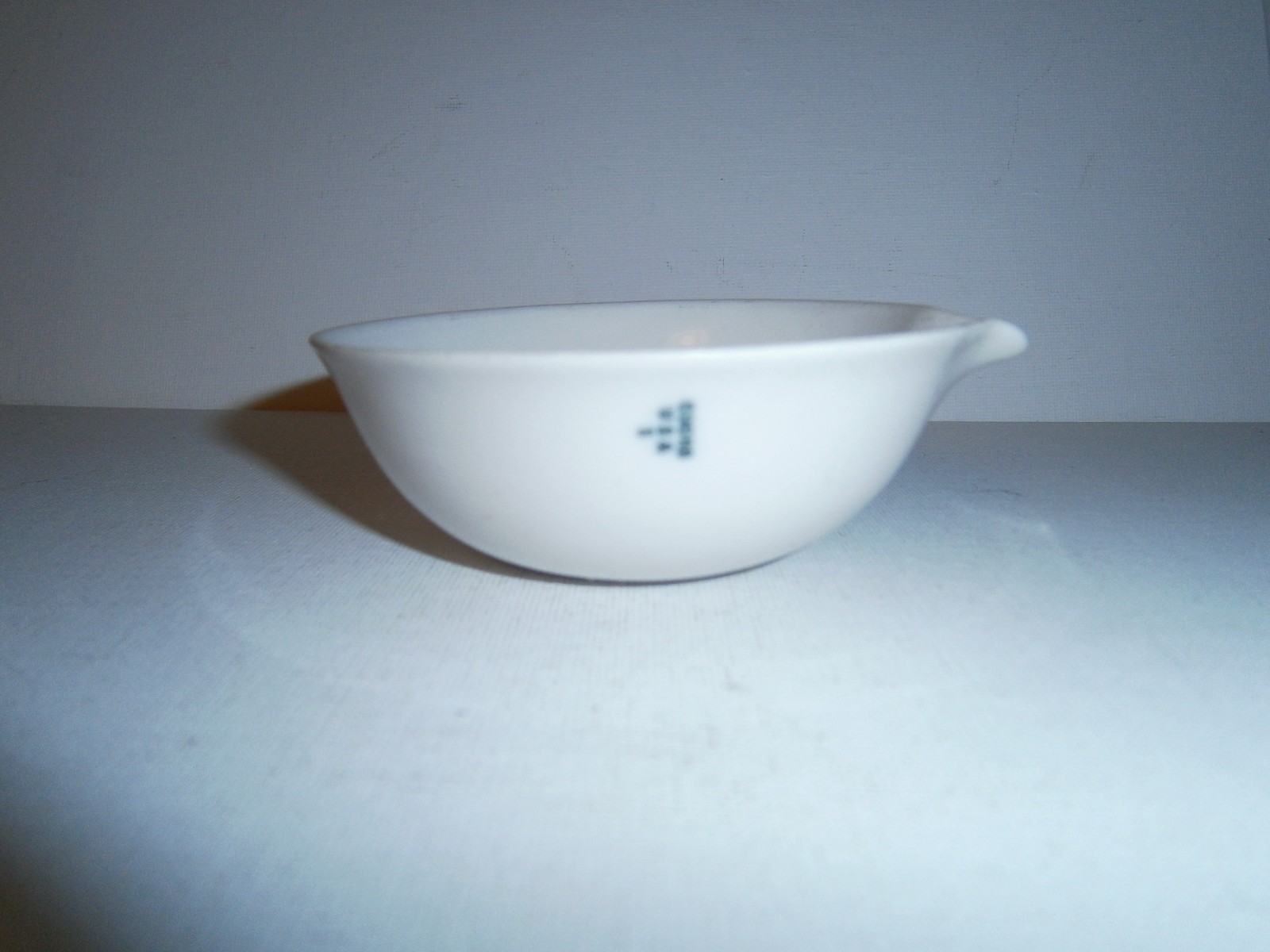 Vintage Coors USA 1 Labware Porcelain Evaporating Lab Dish Measuring Bowl