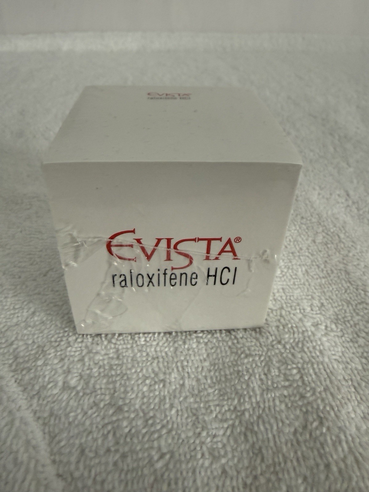 Evista Pharmaceutical Drug Rep Notepad Sticky Notes Cube 2 x 2 x 2