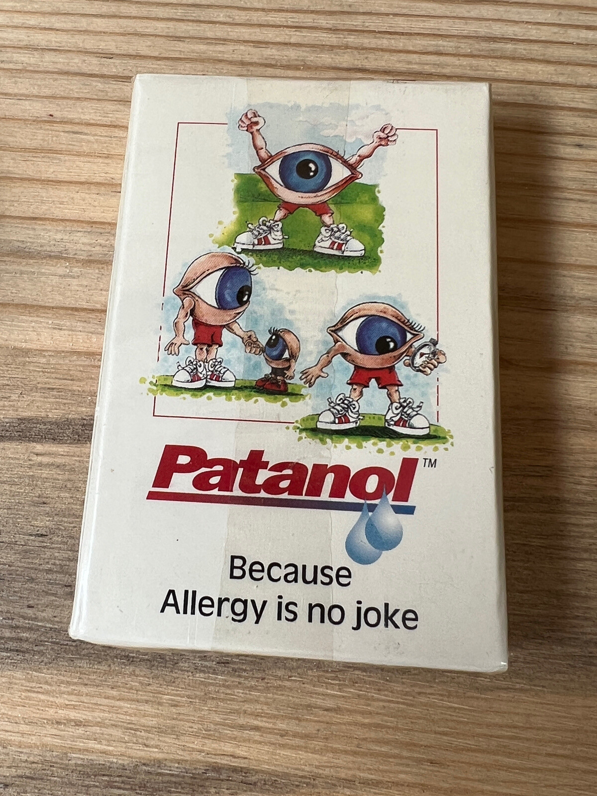 EYEBALL MAN Patanol Pharmaceutical Playing Cards Deck NEW