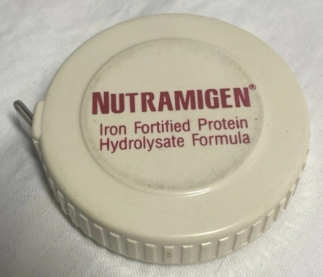 Vtg Nutramigen Iron Fortified Tape Measure Pharma Rep Advertising Retractable 60
