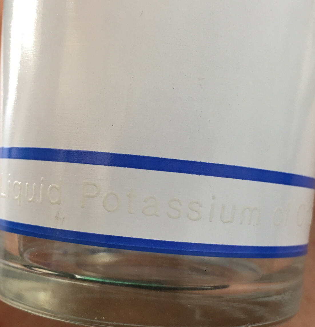 Twin K Doctors Glass Liquid K Pharmaceutical Rep Advertising Drinking Glass