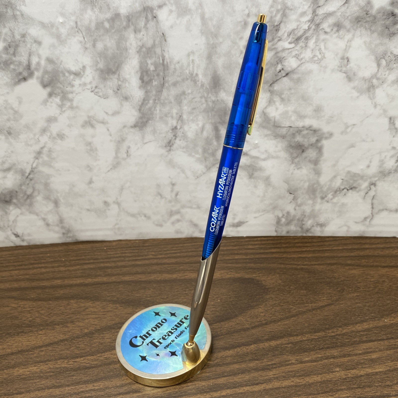 VTG Pharmaceutical Advertising COZAAR / HYZAAR BIC Clic Pen RX Rep WRITES