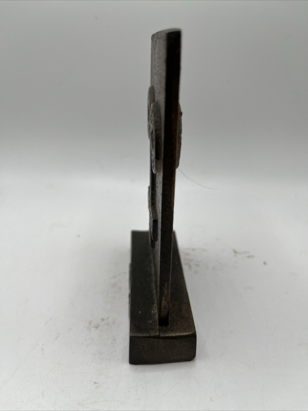 Vintage PHARMACY Bookend BRASS Tinactin 1979 SECUNDUM Artem PAPERWEIGHT