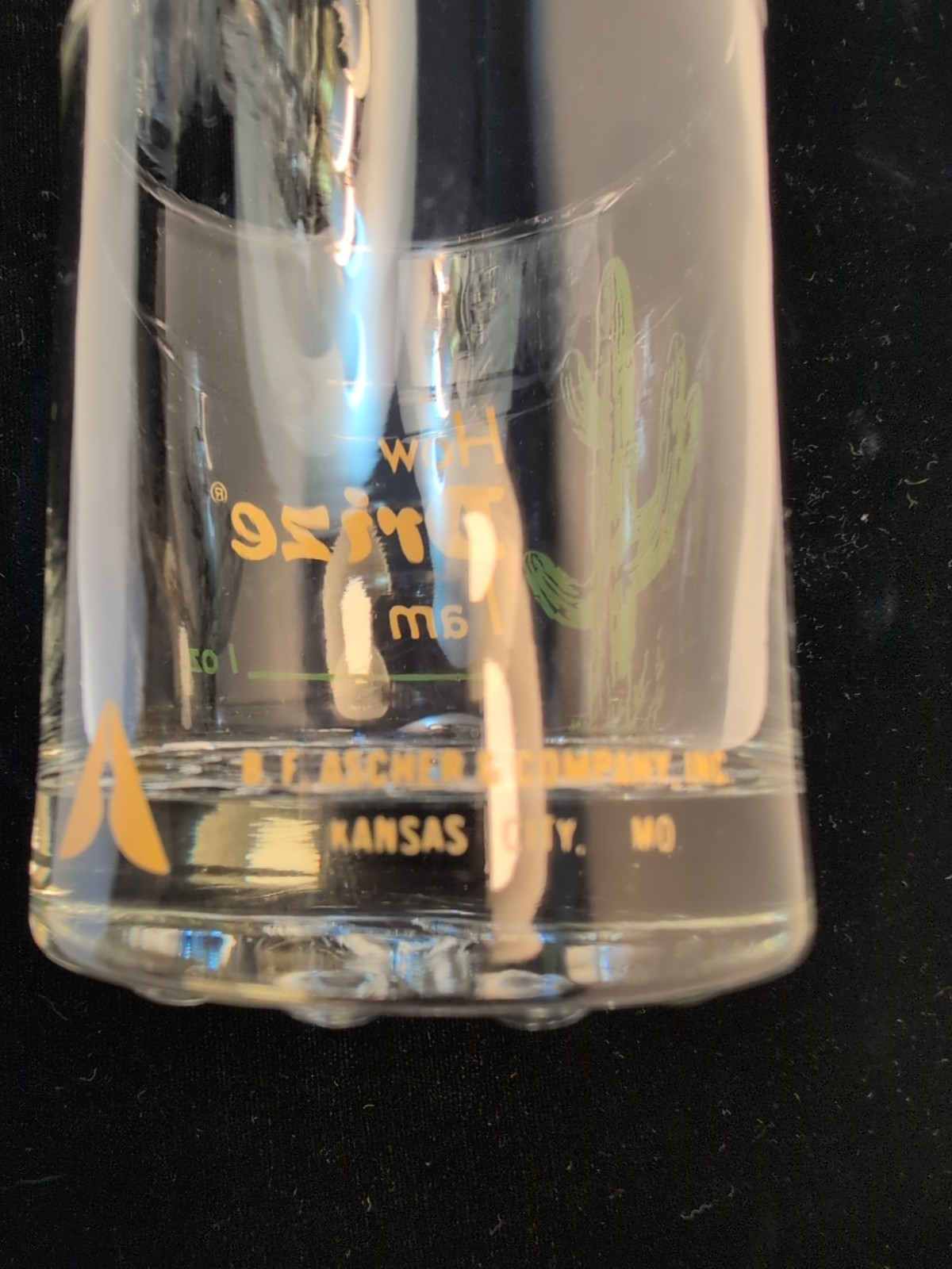 Vintage Drize Pharmaceutical Drug Rep Promo Rocks Glass “How Drize I Am” 3.5in