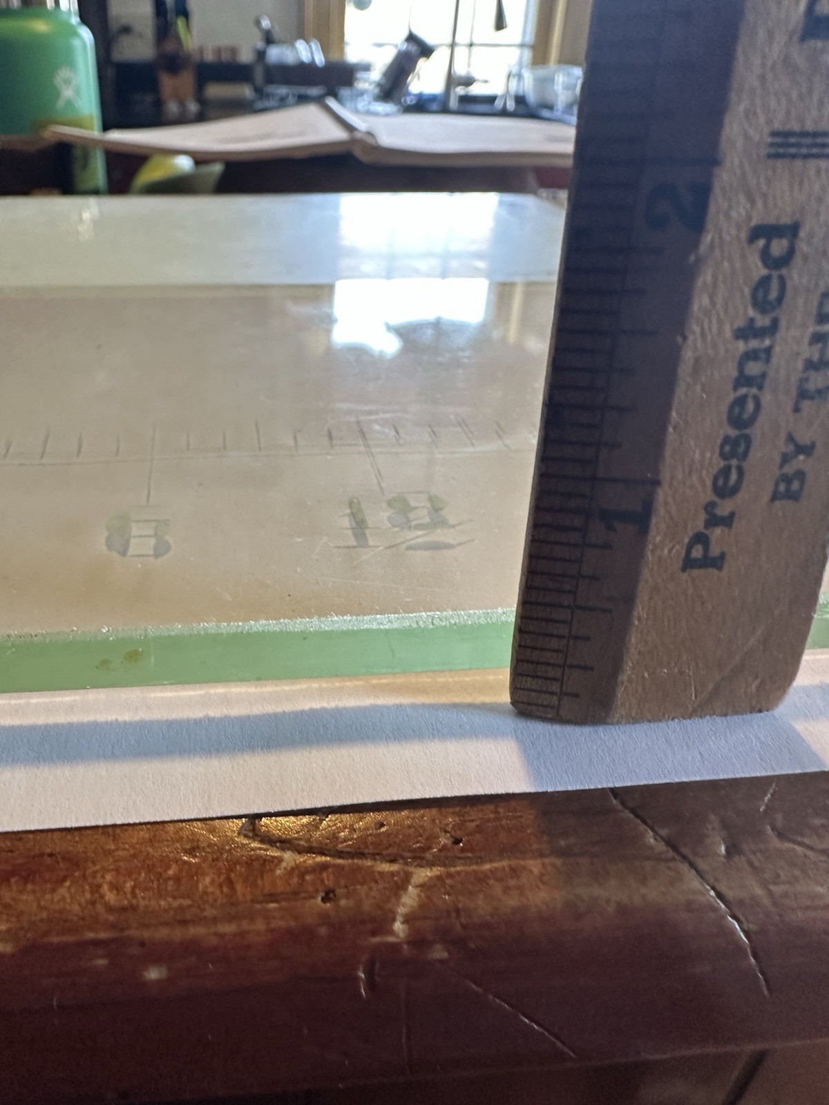 Glass Ointment/Pill Tile1/2 Frosted
