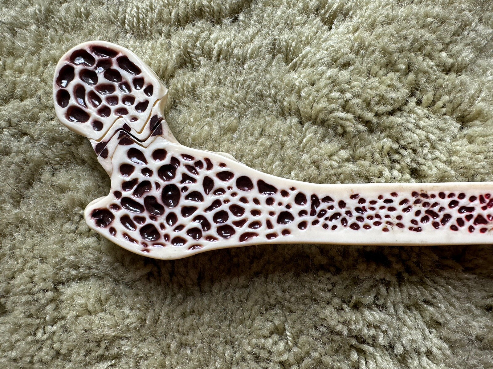 Premarin Faux Bone Drug Rep Model Advertisement