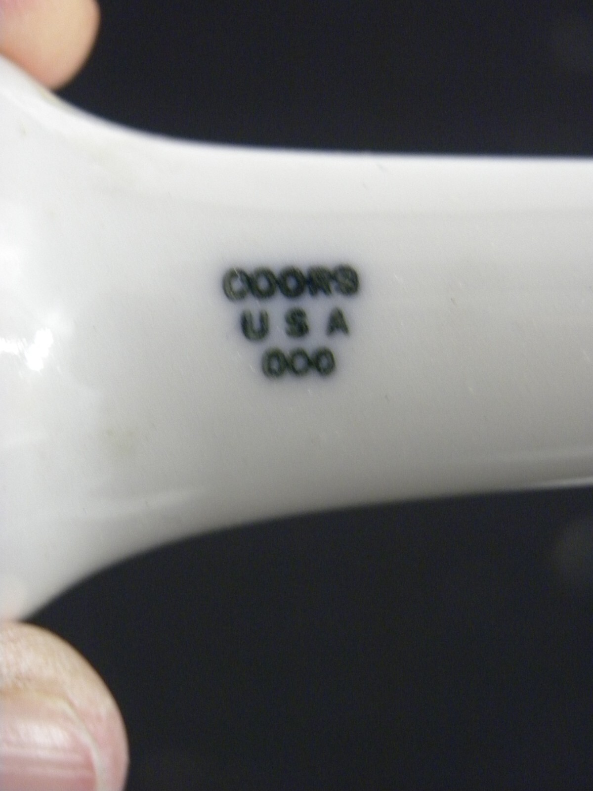Vintage Used Coors USA Lab Mortar 522-00 and Pestle 000 Set, #3