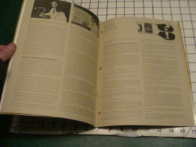 Vintage Original: TILE & TILL #1 vol 52 — march 1966 — eli lilly mag – spotty