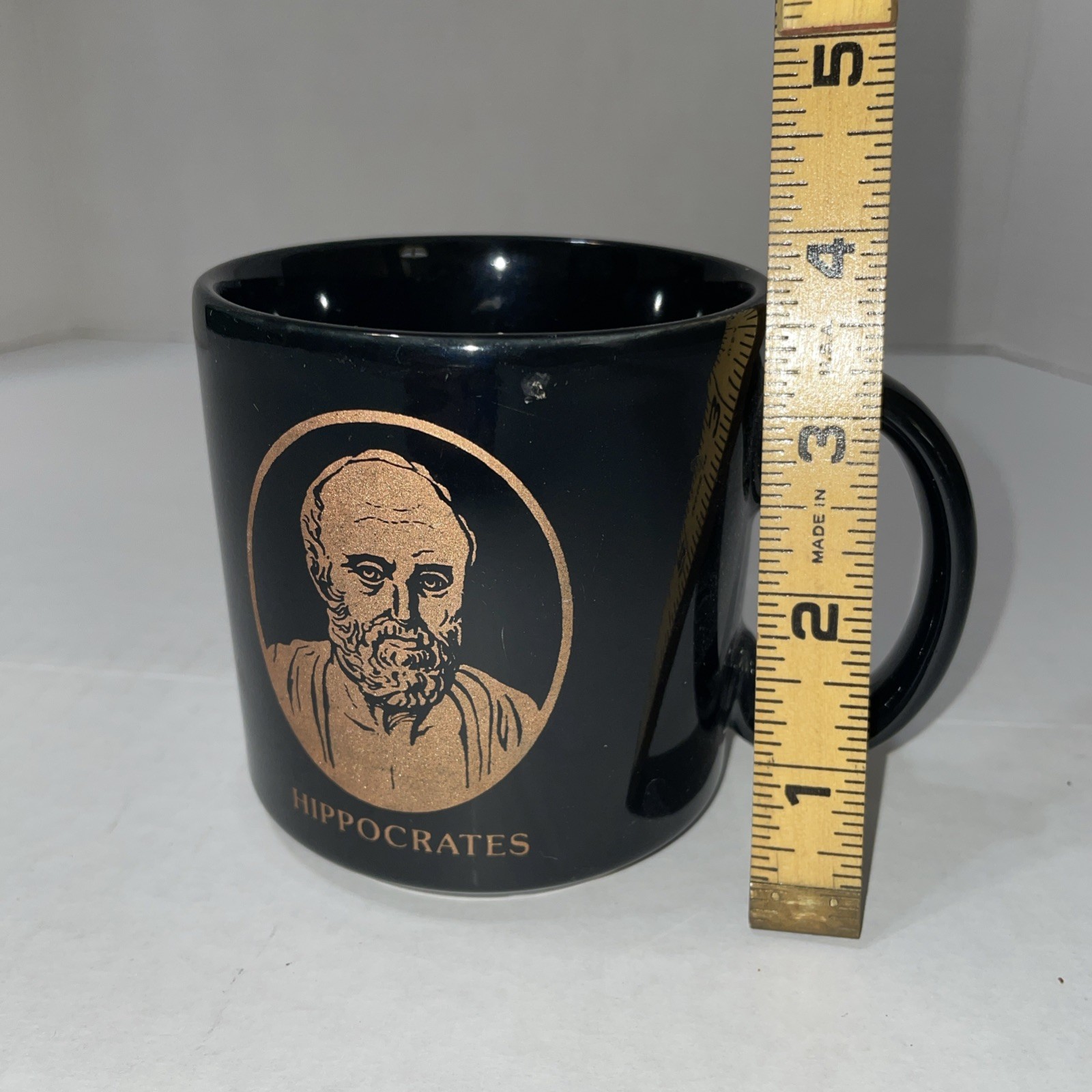 ZANTAC Advertising Pharmaceutical Mug Cup “One Of A Kind” w Hippocrates, England