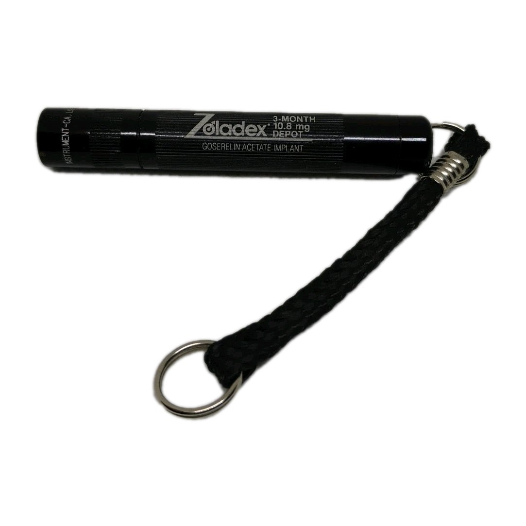 Zoladex Pharmaceutical Drug Rep Mini Keychain Mag Light Flashlight Heavy Metal
