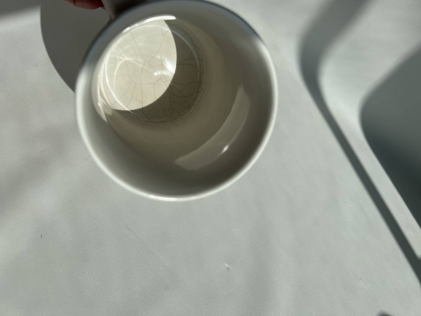 Pfizer Zoloft Coffee Mug Cup White Blue Pharmaceutical Promo Rep Advertising Y2K