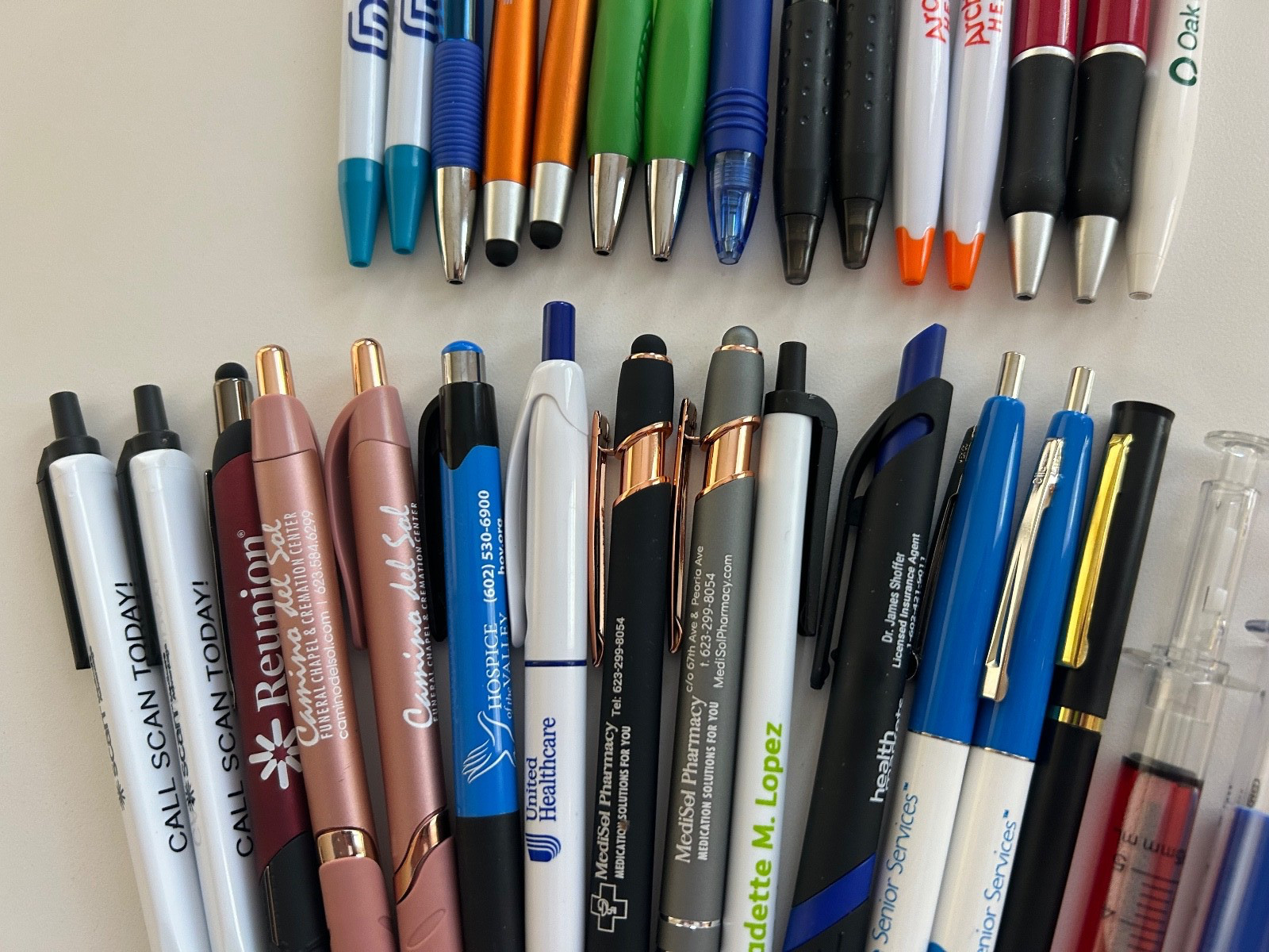 31 Lot Promo PENS Healthcare, Medical Services, Aging,Senior Living, Humana, UNH