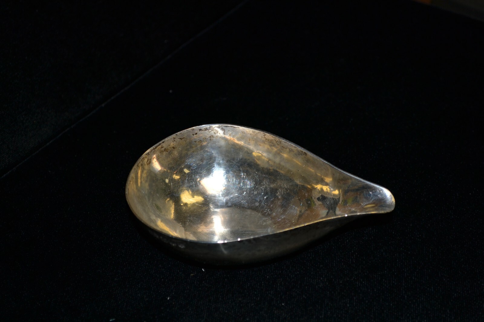 Vtg Apothecary Pharmacy Sterling Mortar Scottish Silver Grinding Pour Spout Bowl