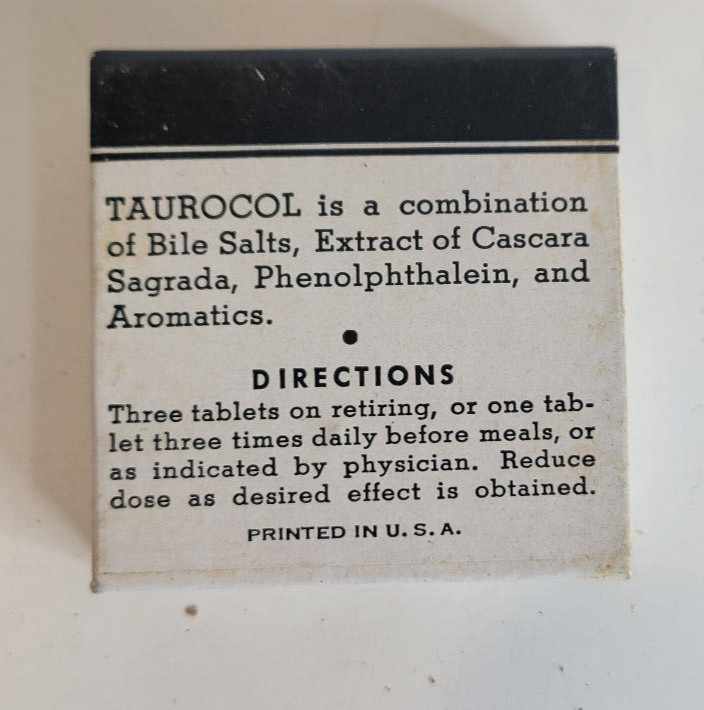 Vtg 1900’s Medicine Lot of 4 Chamberlain’s Paragon Hood’s Taurocol NOS (Lot 756)