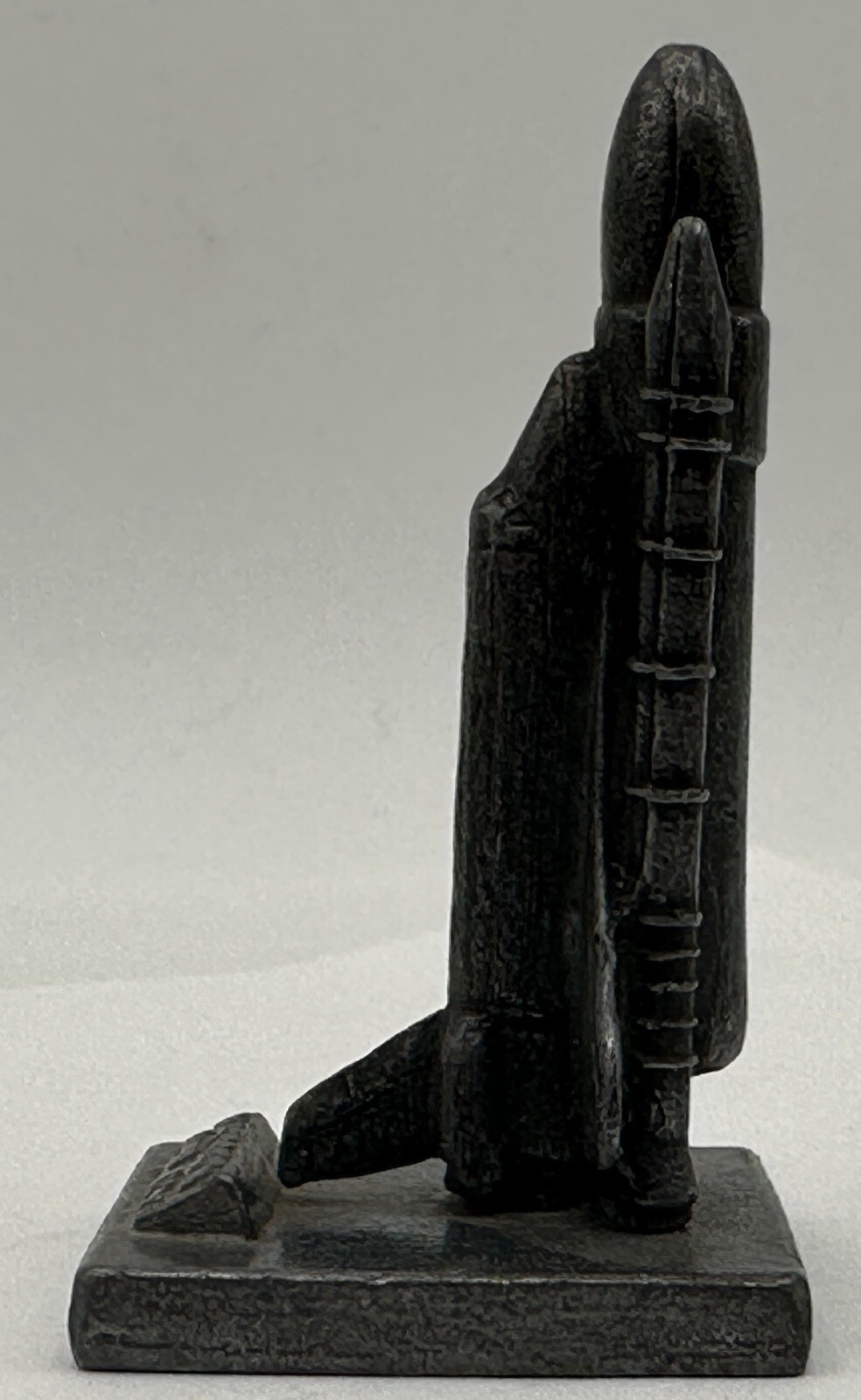 NASA Space Shuttle Miniature Pewter Figurine Naprosyn Pharmaceutical Advertising