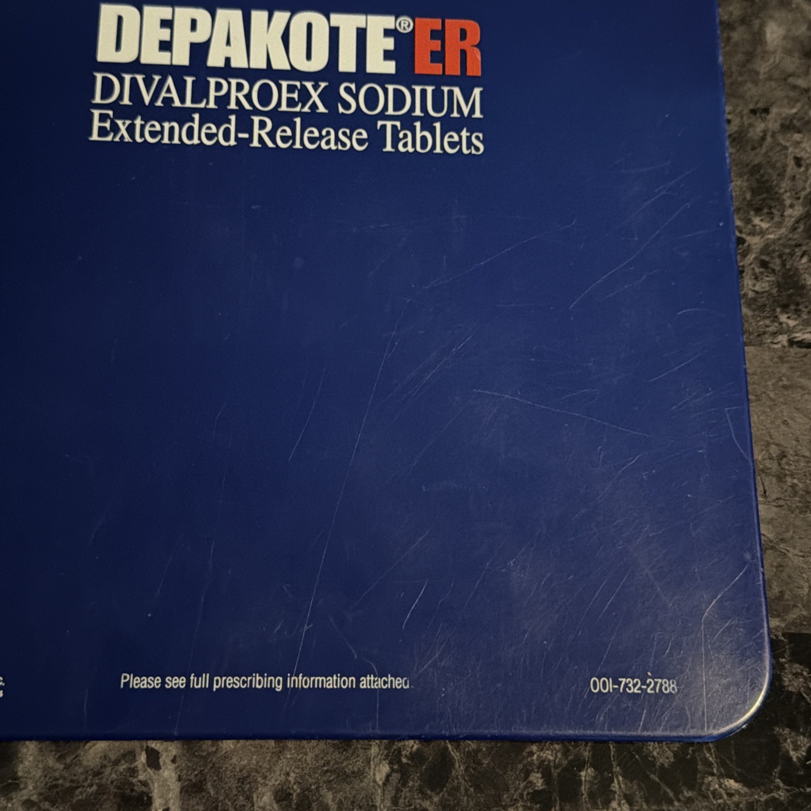 Depakote ER Drug Rep Clipboard Promo 2000s