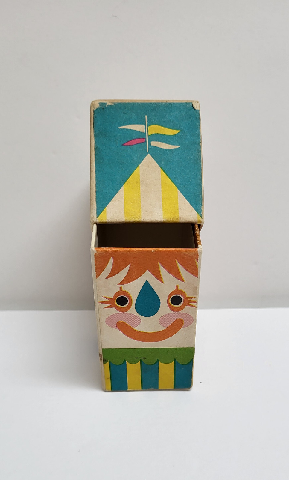 Vintage 1960’s Merck, Sharp & Dohme Circus Theme Rediplete Pediatric Vitamin Box