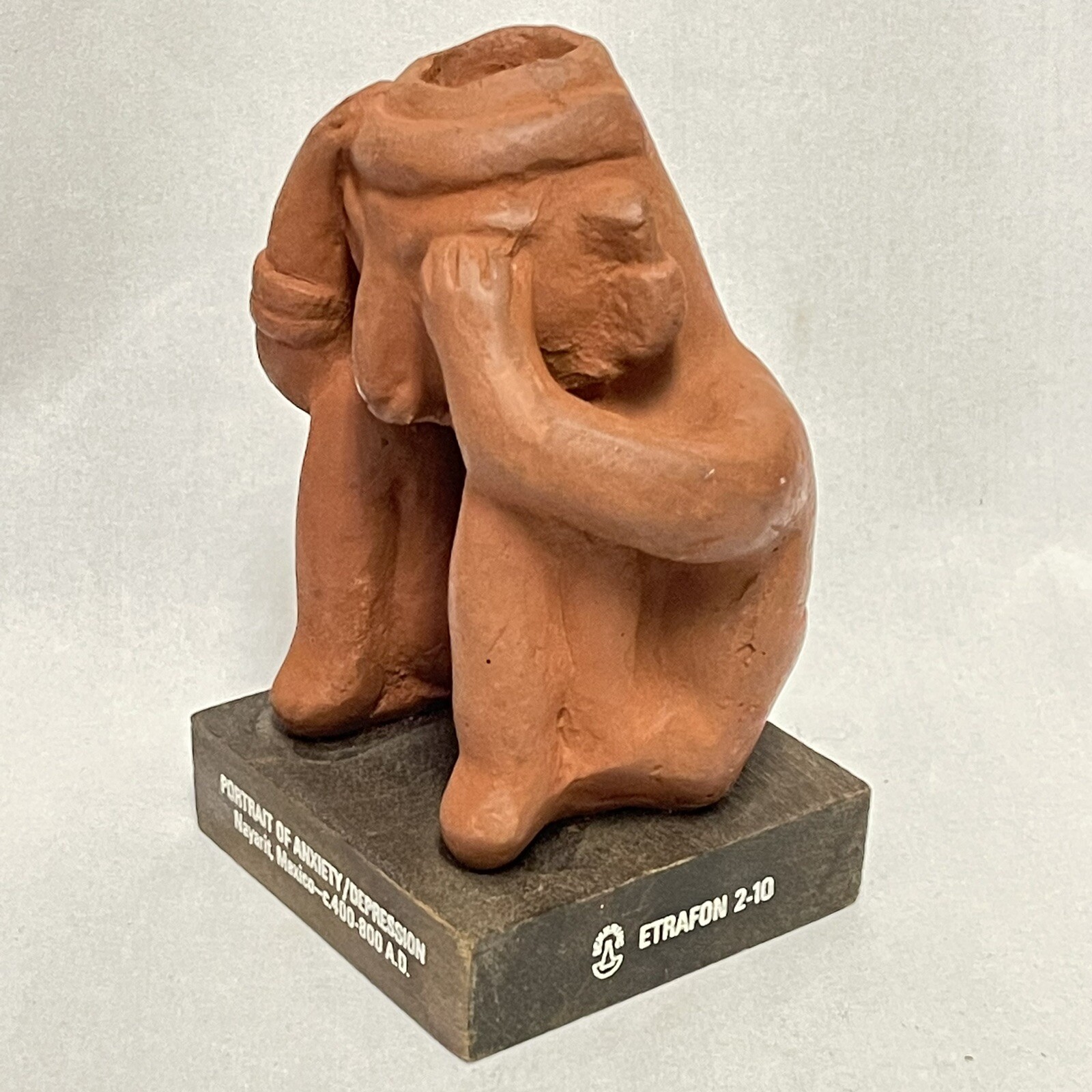 Pharmaceutical Promotional Etrafon 2-10 Portrait of Anxiety Depression Figure