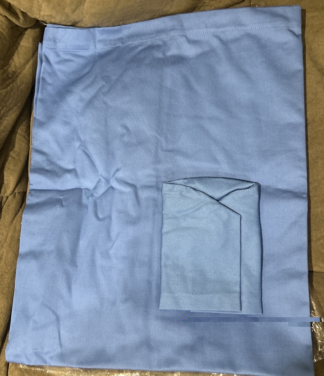 Viagra Pharmaceutical Drug Rep Scrub Shirt And Surgeon Hat/cap 100% Cotton New