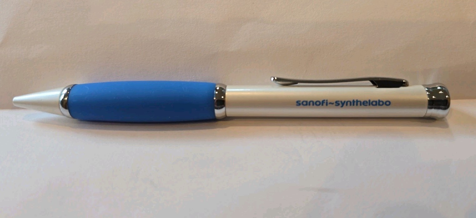Sanofi Synthelabo Heavy Metal Pharmaceutical Promo Pen NIP WRITES