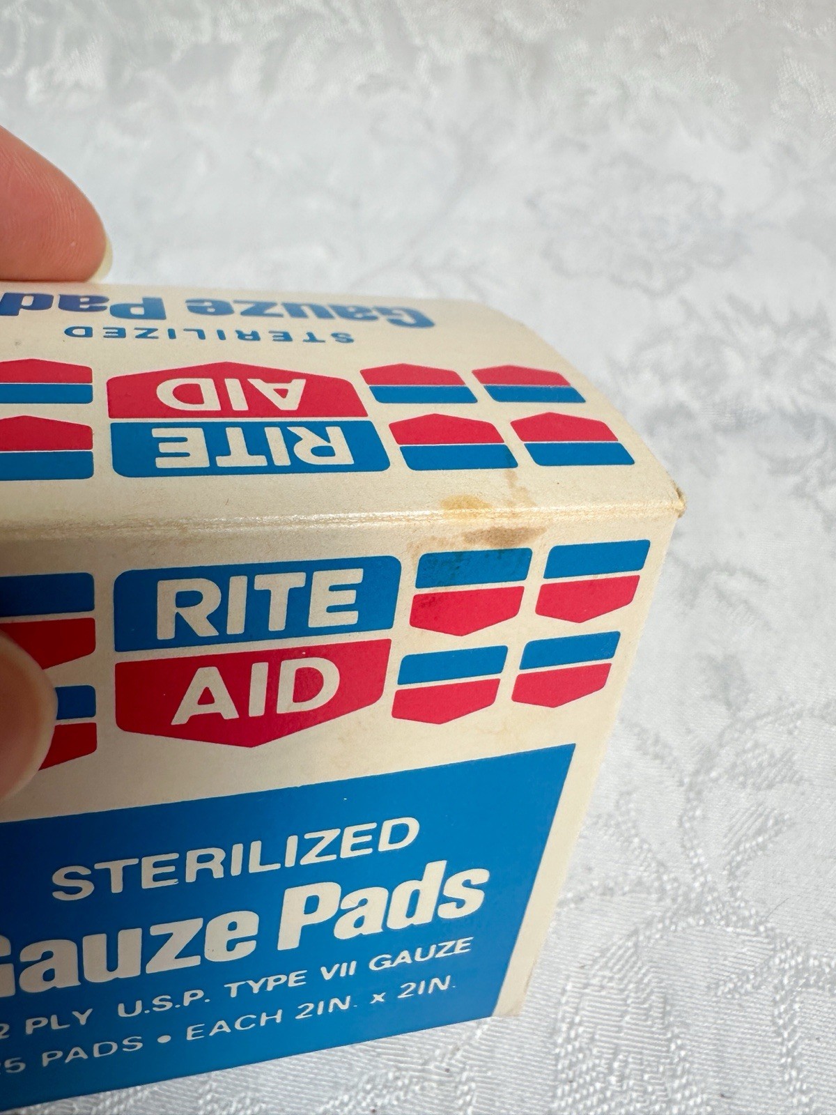 Lot Of Vintage First Aid Apothecary Vicks VapoRub Liquid Bandage Gauze Cream