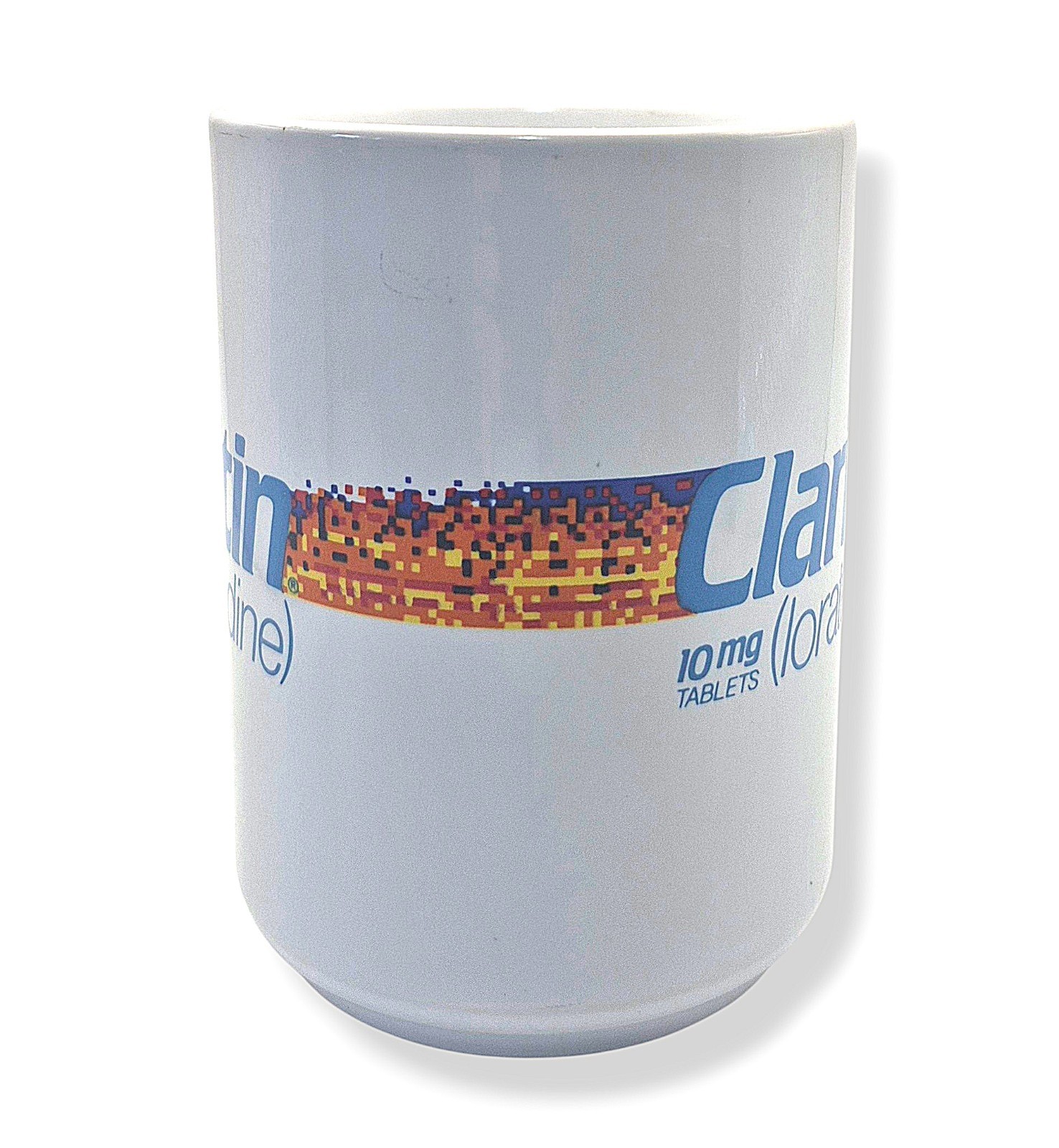 Vintage Claritin Loratadine Drug Rep Mug Pharmaceutical Promo England