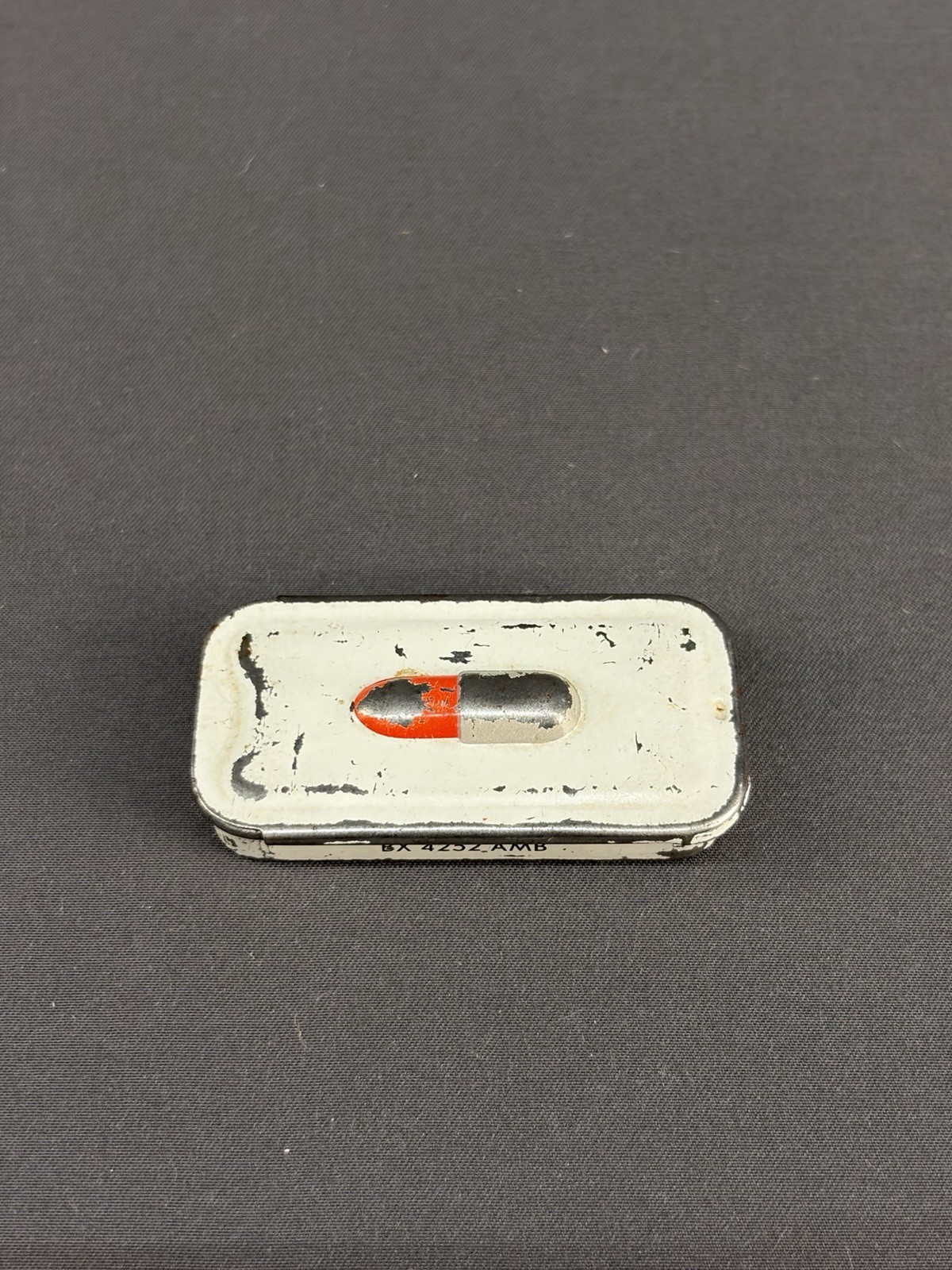 VTG Lilly Pharmaceutical Darvon-65 Compound Pulvule Sample Tin