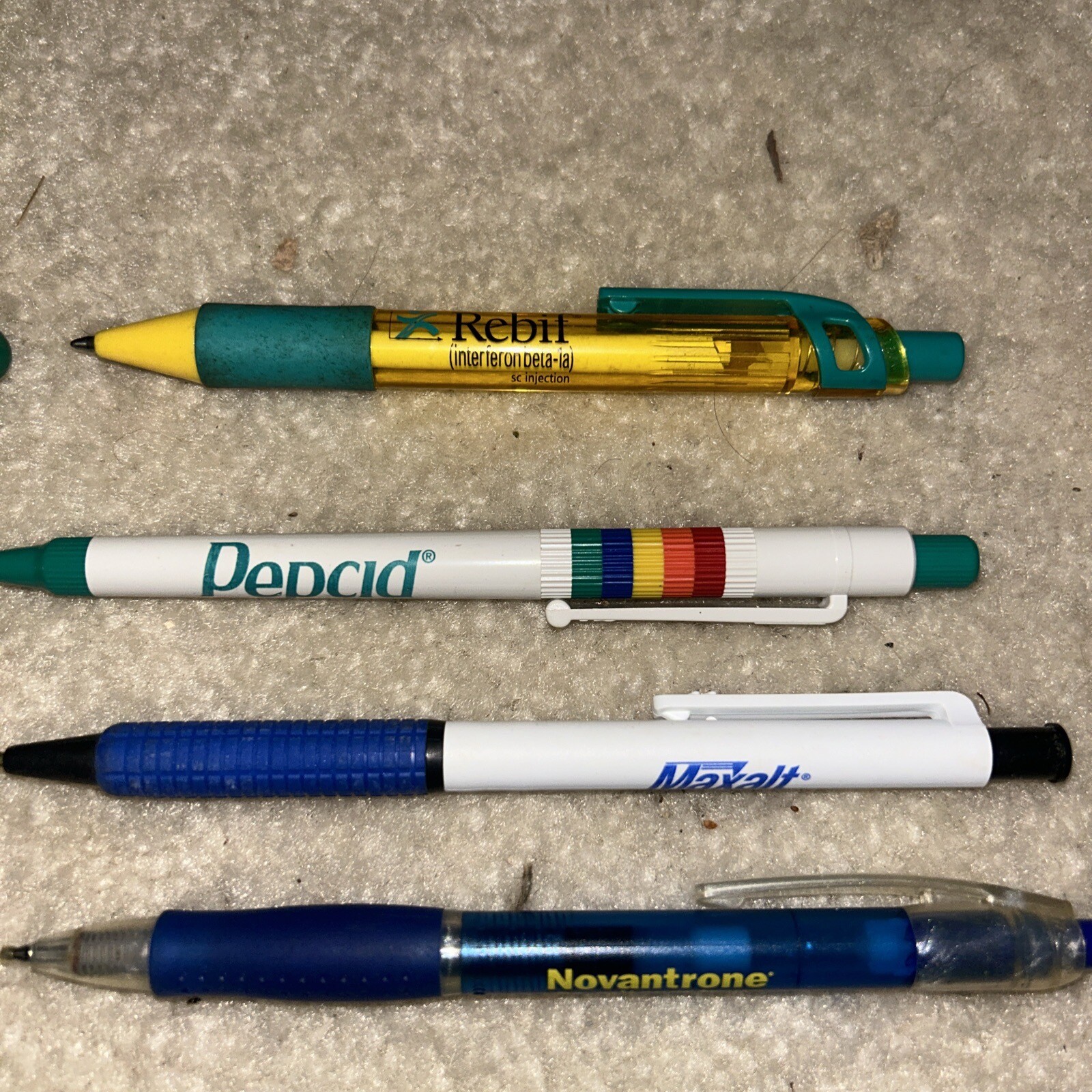 Lot of 18 Pharmaceutical drug rep pens. Viagra. Norvasc. Lipitor. Zocor. Pfizer
