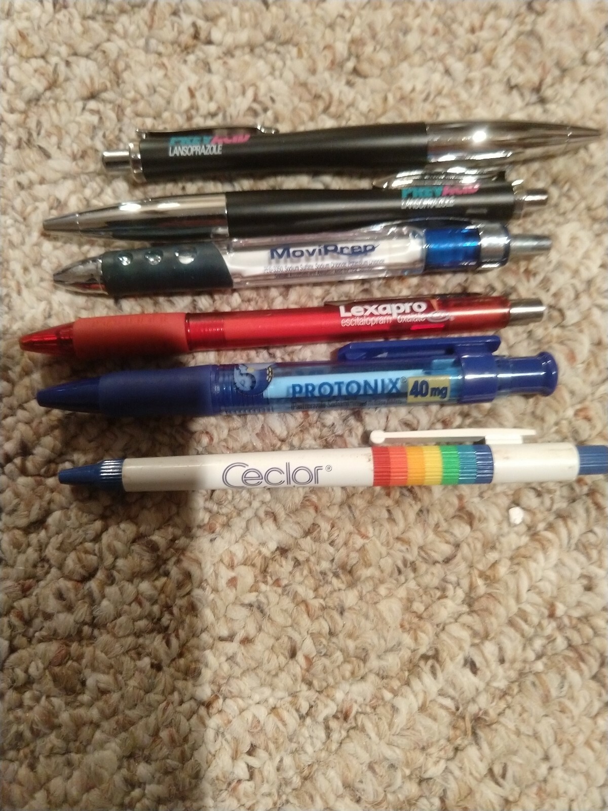 LOT Pharmaceutical drug rep blanket Mug Pens pillow calculator bag other.