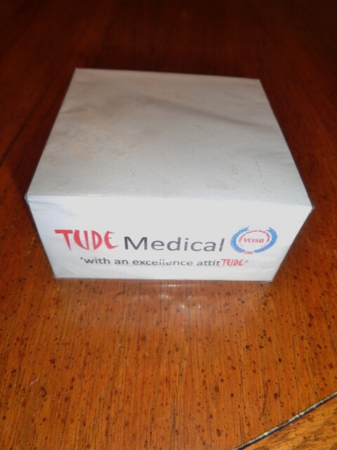 Paper Block Drug Rep Advertising BIC Note Cube Tude Medical Attitude VTG Promo