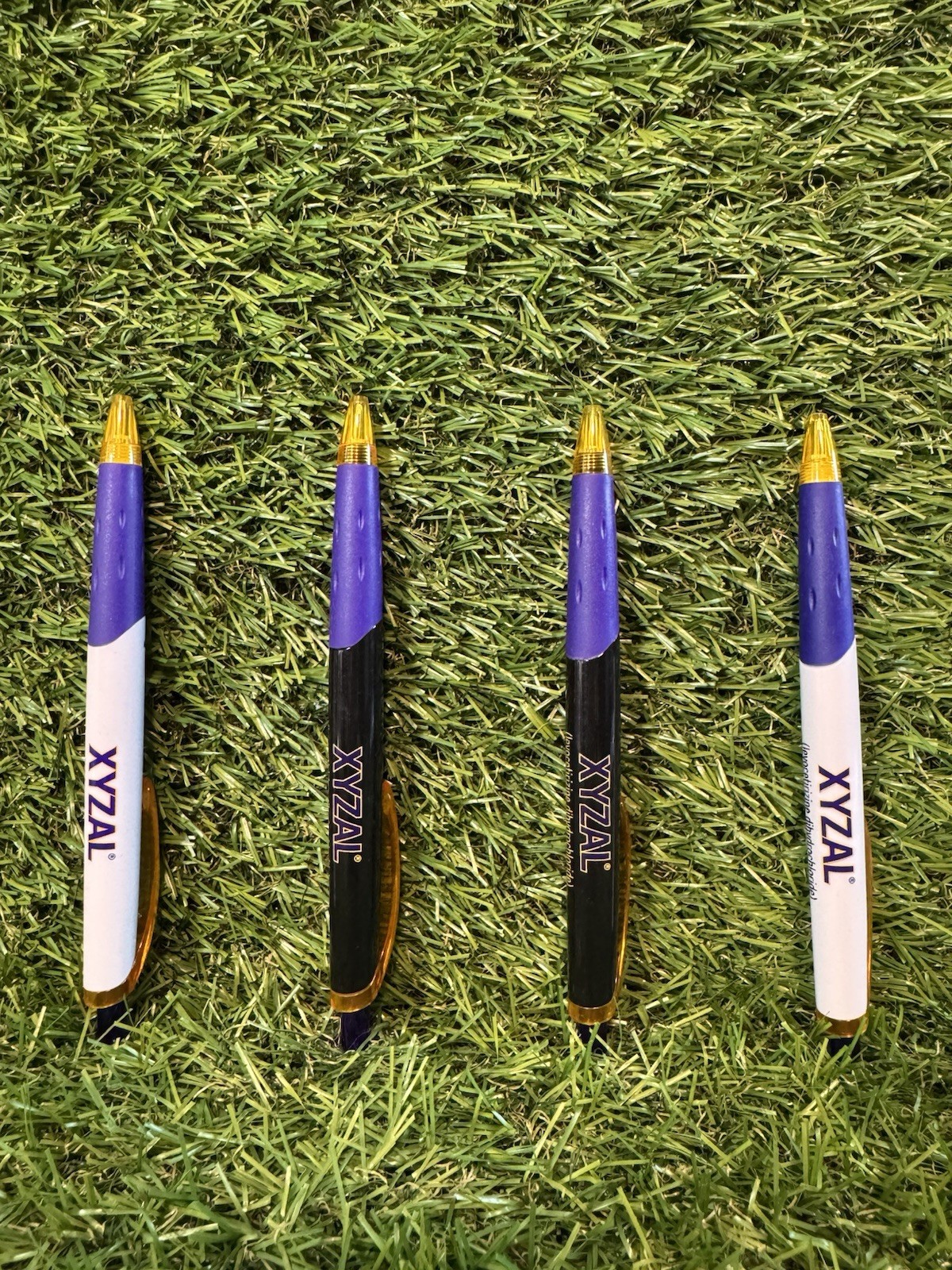 💜 Lot of 4 XYZAL Pens (Vintage Pharma Promo Swag 💜