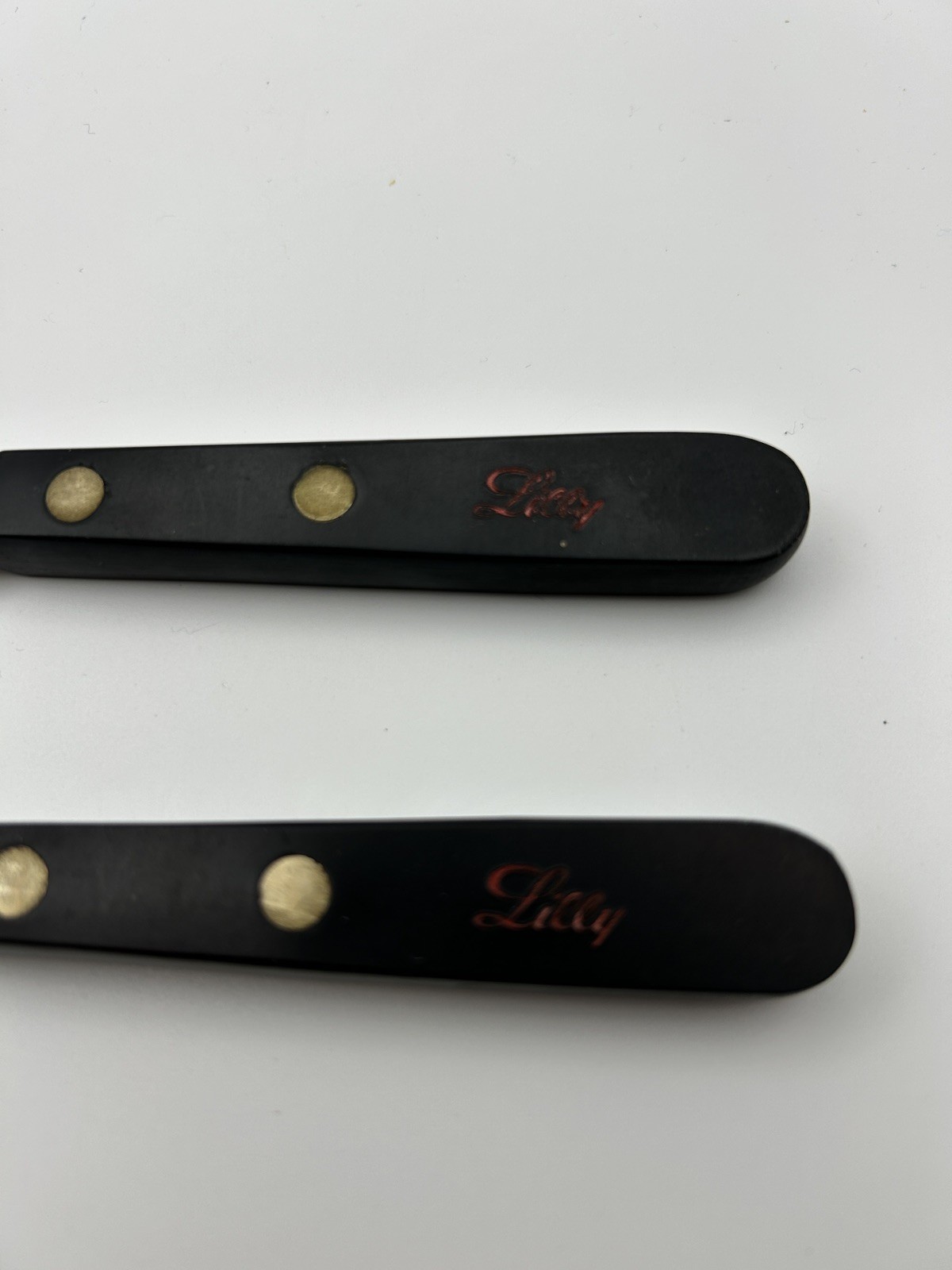 Vintage Eli Lilly Pill Counting Spatulas Set Pharmacist Tools