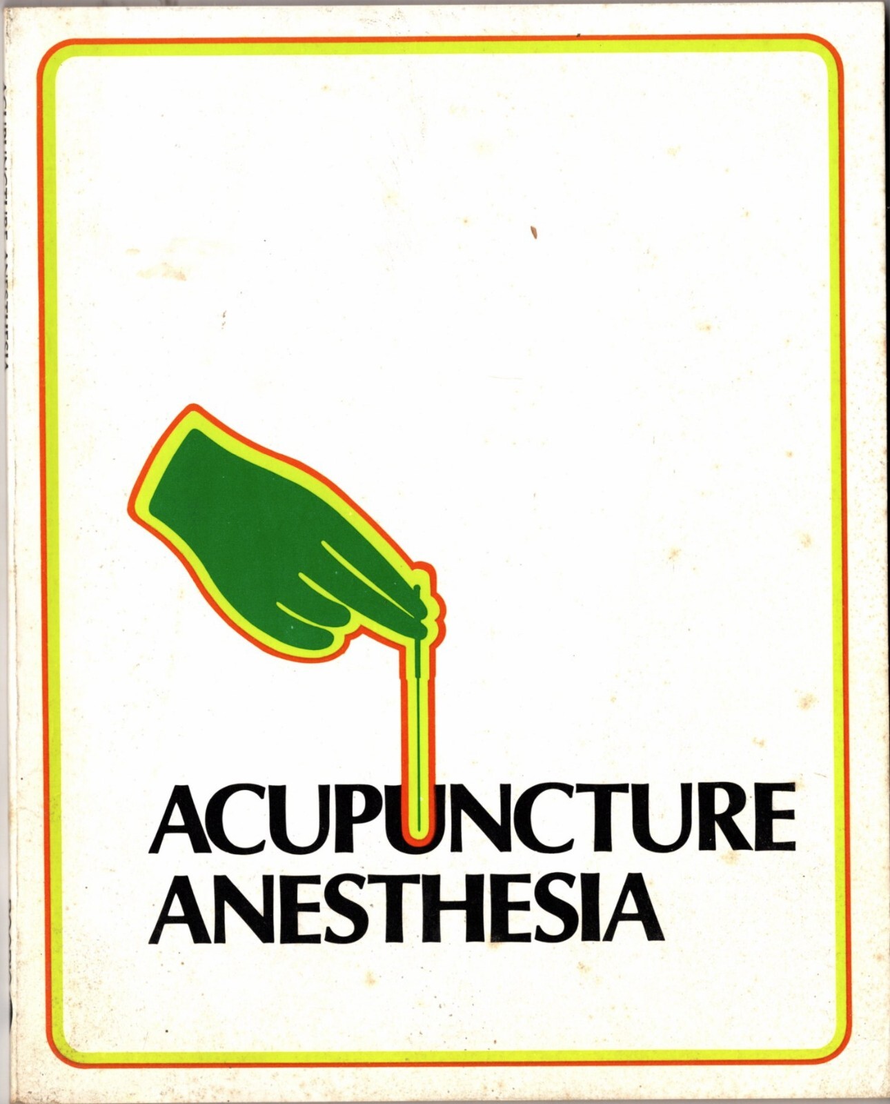 Dental Acupunture Anesthesia, Roerig Medical Educational Series, 1974