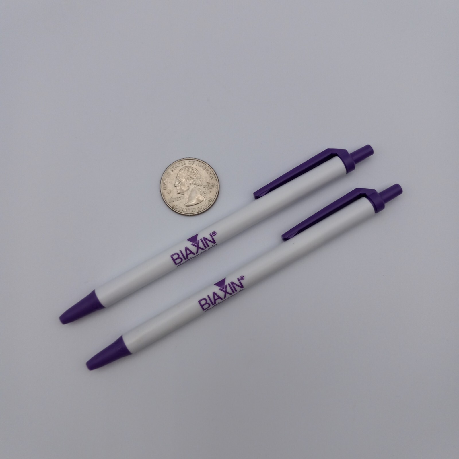 2 Biaxin Drug Rep Pens Pharmaceutical Antibiotic Advertising Clarithromycin