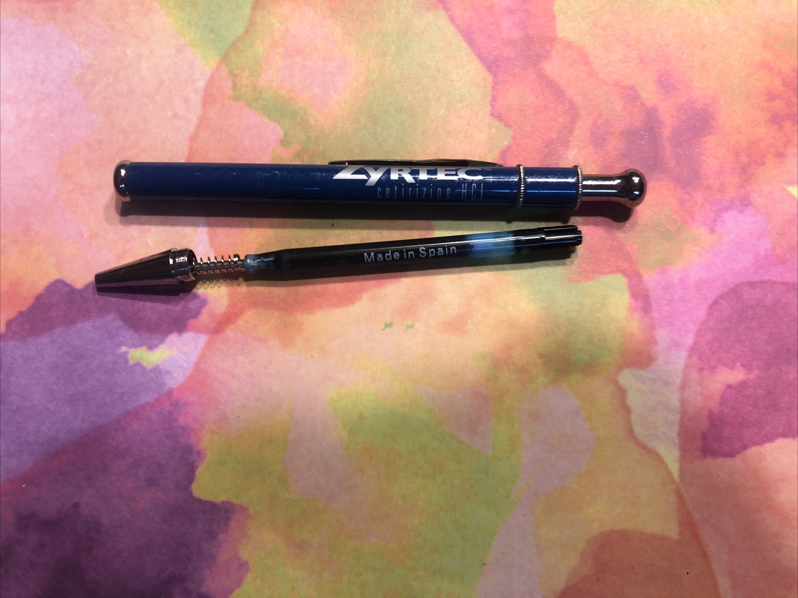 Zyrtec High Quality Cart Pen Drug Rep Pharmaceutical Promo Medical Advertising