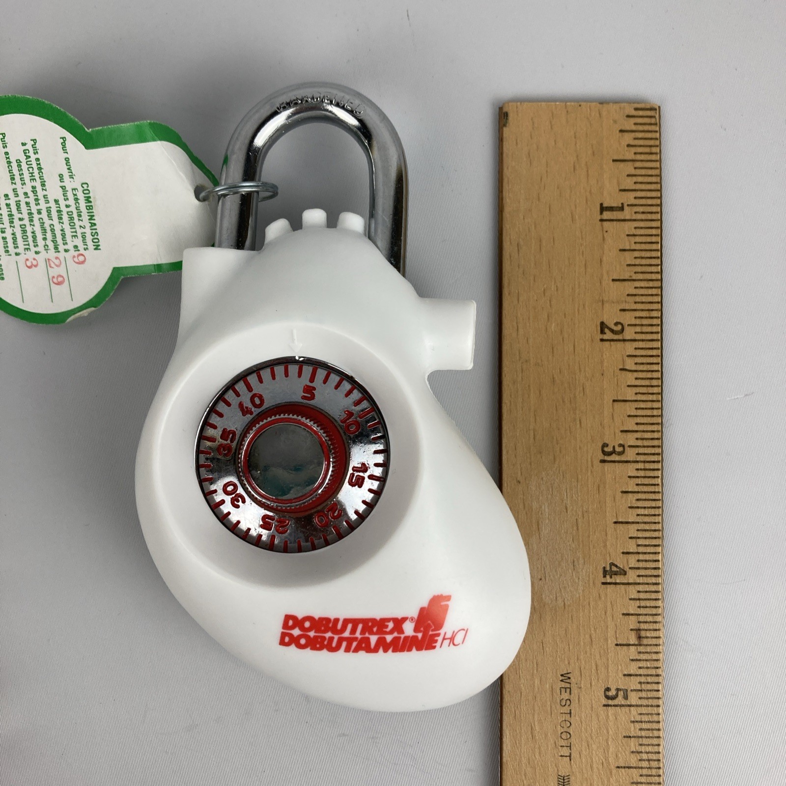 1980s Dobutrex Dobutamine HCL Super Rare ELI LILLY PHARMACEUTICALS Heart Lock