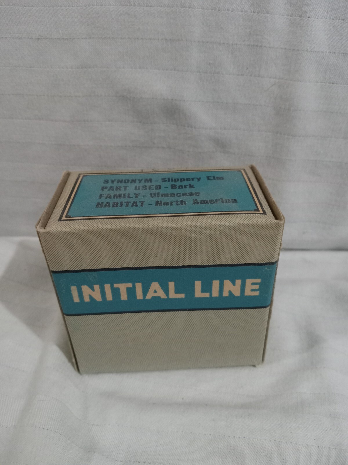VINTAGE BOX INITIAL LINE S.B.PENICK & CO. CRUDE DRUGS NEW YORK N.Y.