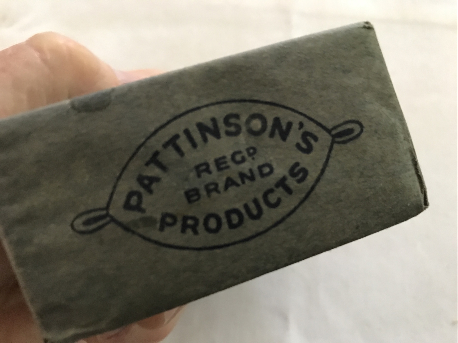 PATTINSON’S Carbonate Of Magnesia Vintage Unopened Package, Durham, England