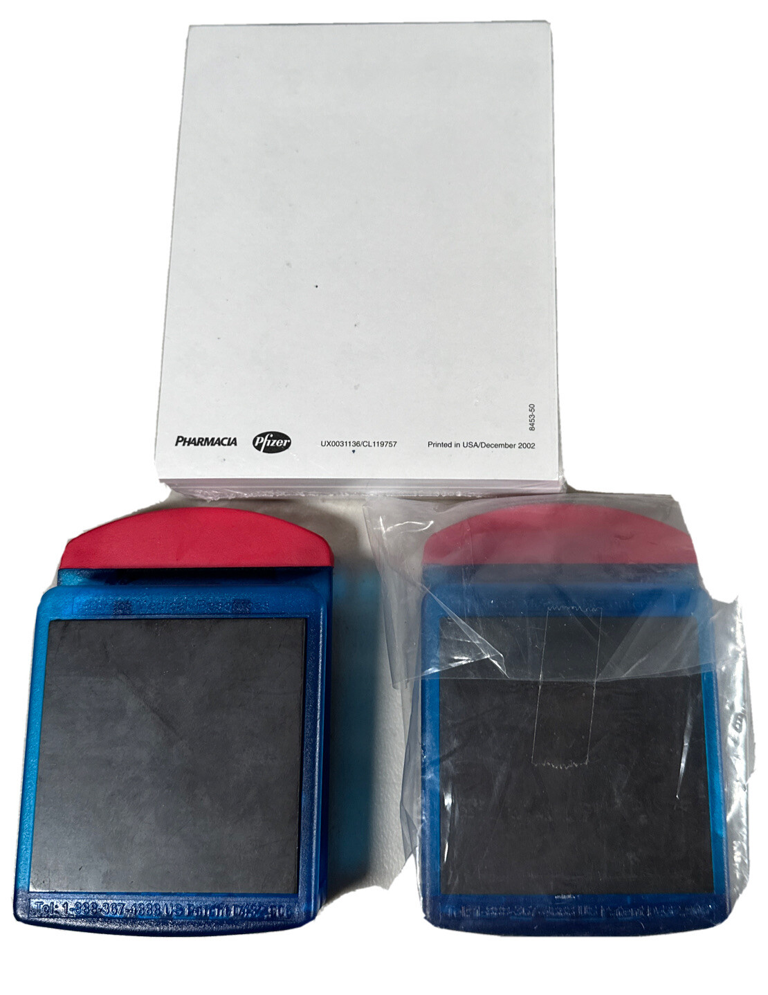 Celebrex Bextra Pharmaceutical Drug Rep Pack Of 5 Note Pads, 2 Magnet Clips Lot