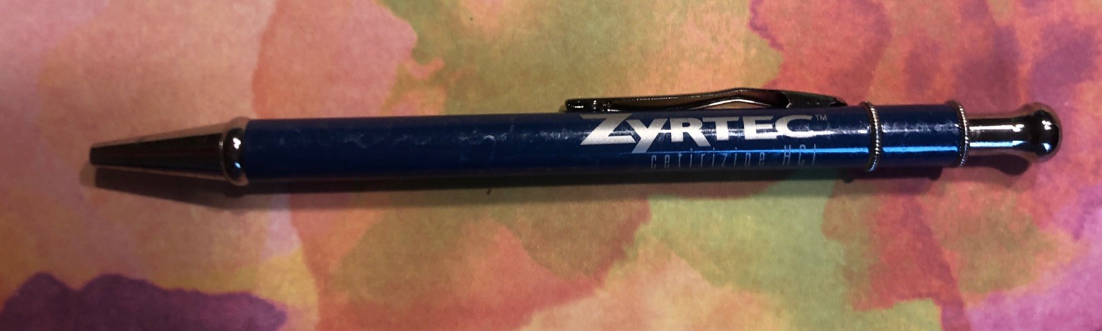 Zyrtec High Quality Cart Pen Drug Rep Pharmaceutical Promo Medical Advertising