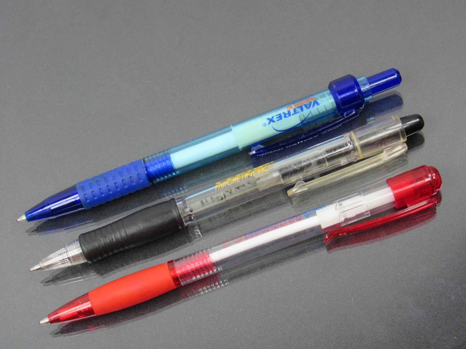 Cardizem Paxil Valtrex PENS Drug Rep Pharmaceutical Advertising Translucent Lot