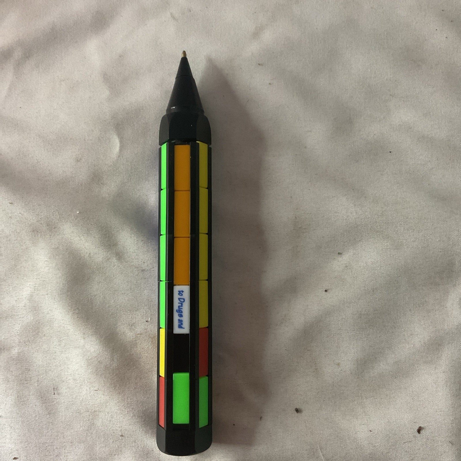 Rubik’s Cube Style Advertising Pen Mat Heck Jr Prosecuting Attorney Say No Drug